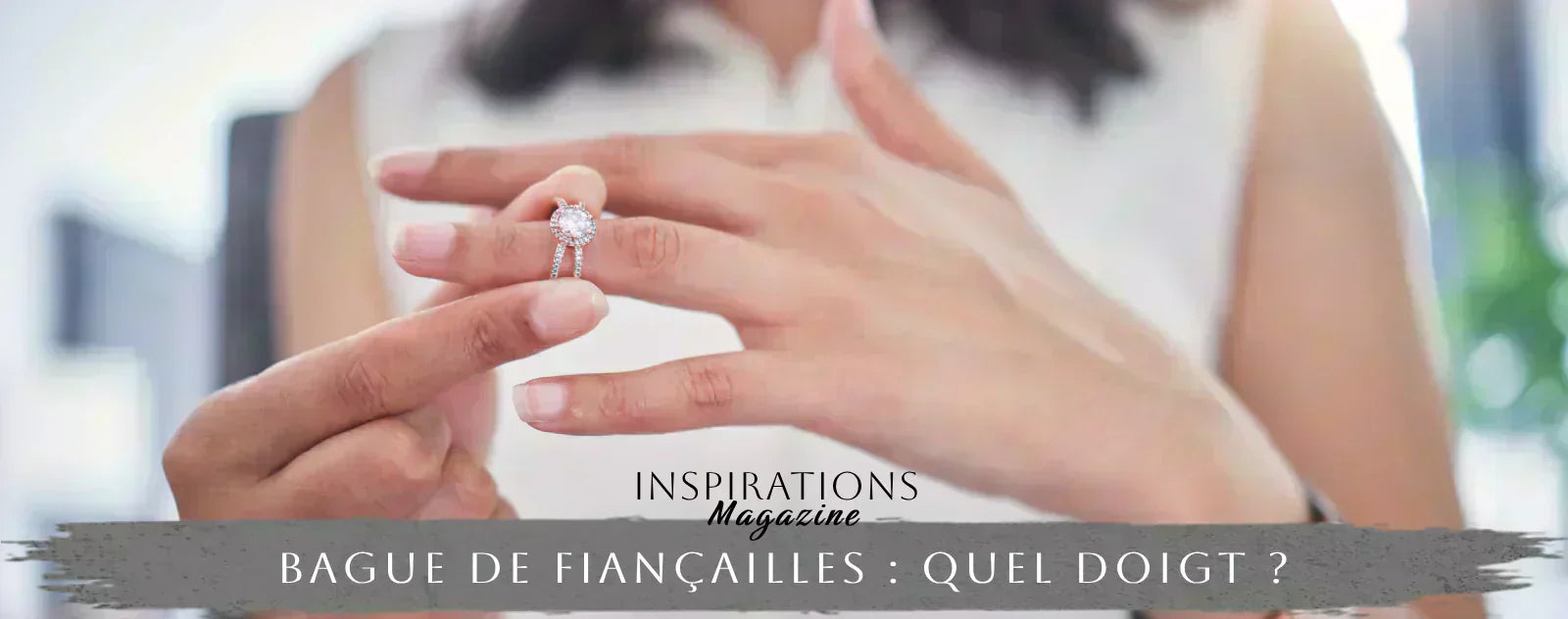 bague de fiançailles quel doigt