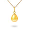 Pendentif perle 7-8 mm or jaune gold