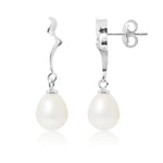 Boucles d'Oreilles Argent avec Perle de Culture - Vignette | Inspirations