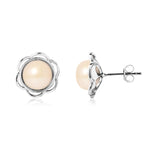 Boucles d'Oreilles Argent Fleur - Vignette | Inspirations