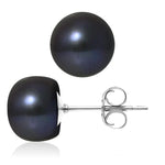 Boucles d'Oreilles Boule Noire Femme - Vignette | Inspirations