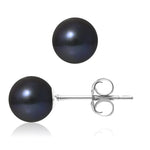 Boucles d'Oreilles Clou Noir Femme - Vignette | Inspirations