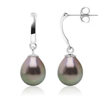 Boucles d'Oreilles Femme Perle Noire - Vignette | Inspirations