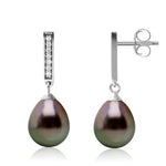 Boucles d'Oreilles Pendante Perle de Tahiti - Vignette | Inspirations