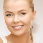 Boucles d'Oreilles Pendante Perle Noire - Vignette | Inspirations