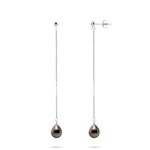 Boucles d'Oreilles Pendantes en Argent - Vignette | Inspirations