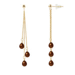 Boucles d'Oreilles Pendantes Or Jaune - Vignette | Inspirations