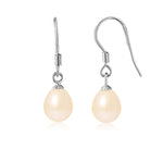 Boucles d'Oreilles Perle Blanche Argent - Vignette | Inspirations