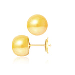 Boucles d'Oreilles Perle Or Jaune - Vignette | Inspirations