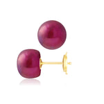 Boucles d'Oreilles Perle Rouge - Vignette | Inspirations