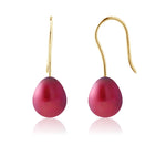 Boucles d'Oreilles Rouge et Or - Vignette | Inspirations