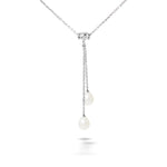 Collier Cravate Or Blanc - Vignette | Inspirations