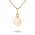 Pendentif Or Jaune Perle de Culture - Vignette | Inspirations