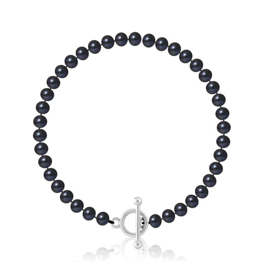 Bracelet Femme Perle Noire