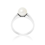 Bague Or Blanc Perle de Culture - Vignette | Inspirations