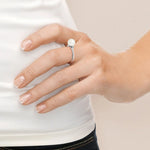 Bague Perle de Culture Or Blanc - Vignette | Inspirations