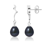 Boucles d'Oreilles Argent et Perle - Vignette | Inspirations