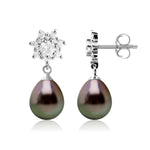 Boucles d'Oreilles Créoles Argent Zirconium - Vignette | Inspirations