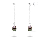 Boucles d'Oreilles Femme Argent Longues - Vignette | Inspirations