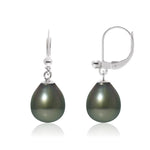 Boucles d'Oreilles Noires et Argent - Vignette | Inspirations