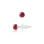 Boucles d'Oreilles Or Blanc Clou - Vignette | Inspirations