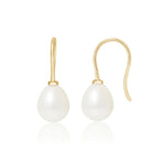 Boucles d'Oreilles Or Perle Blanche - Vignette | Inspirations