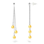 Boucles d'Oreilles Pendante Perle Mariage - Vignette | Inspirations