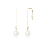 Boucles d'Oreilles Pendantes Or & Perles - Vignette | Inspirations