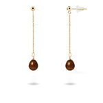 Boucles d'Oreilles Pendentif Perle - Vignette | Inspirations