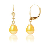 Boucles d'Oreilles Perle de Culture Or Jaune - Vignette | Inspirations