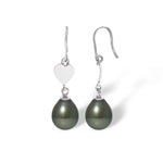 Boucles d'Oreilles Perle de Tahiti Argent - Vignette | Inspirations