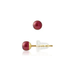 Boucles d'Oreilles Puce Rouge - Vignette | Inspirations