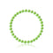 un bracelet en jade vert