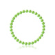 un bracelet en jade vert
