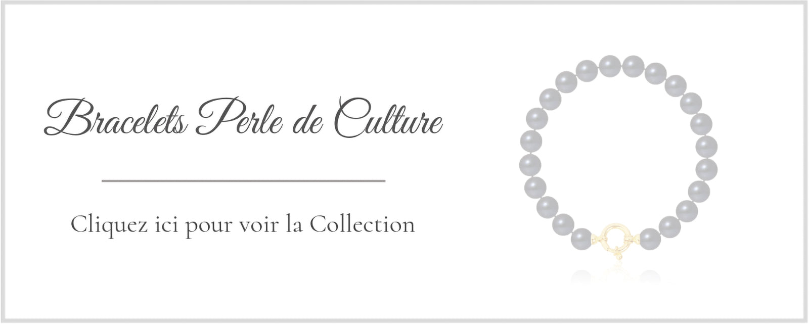 Collection de bracelets perle