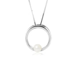 Collier avec une Perle Perle Blanche - Vignette | Inspirations