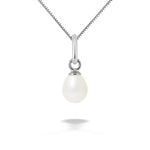 Pendentif avec Perle Blanche - Vignette | Inspirations