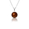 Pendentif 9-10 mm couleur chocolat