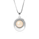 Collier Perle Rose "Moon"