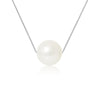 Collier une Perle Blanche "Chaya"