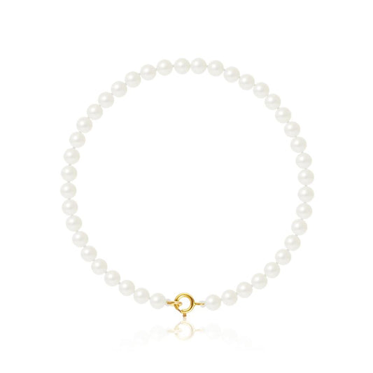 Bracelet Perle Blanc "Cecelia"