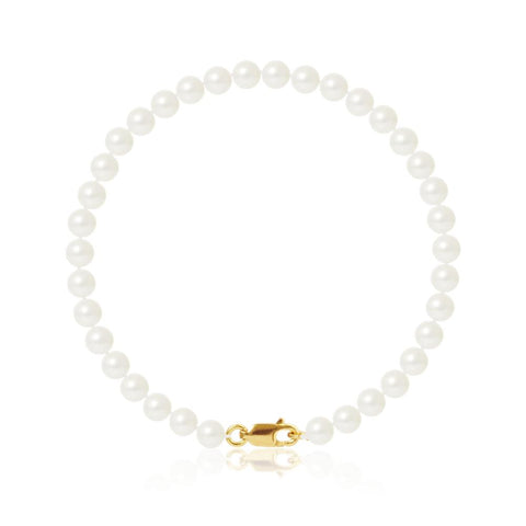 Bracelet Perle Femme Or