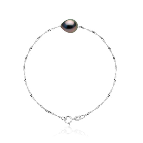 Bracelet Perle Noire Tahiti