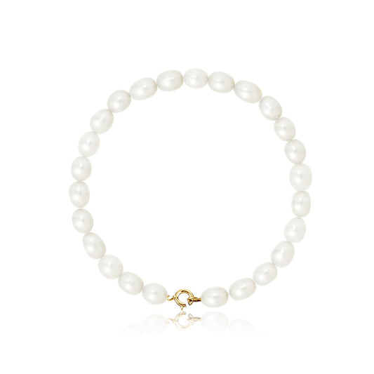 Bracelet Perle Semi Précieuse "Chana"